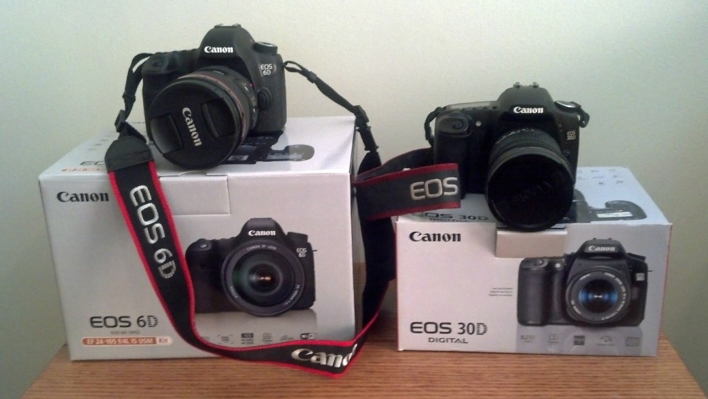 Canon EOS 6D & 30D