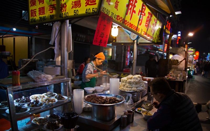 Taiwan - Kaohsiung - Xinxing - Liuhe Night Market - Noodles